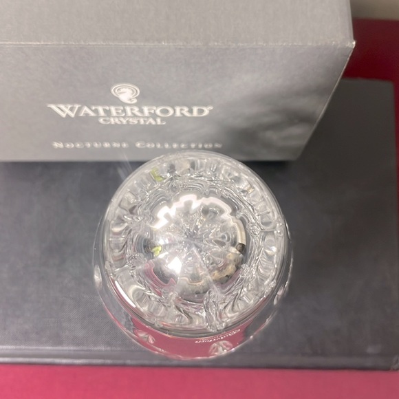 Waterford Crystal Nocturne Collection New Old Stock Rare Vintage Flower Vase 6”H - Picture 5 of 6